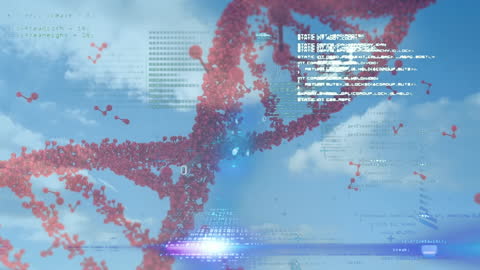 Digital DNA Strand with Cloud Computing Data Overlay