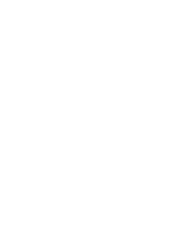 Minimalist white bell illustration on transparent background