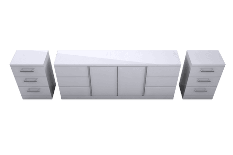 white cabinets and storage units on transparent background - Download Free Stock Videos Pikwizard.com