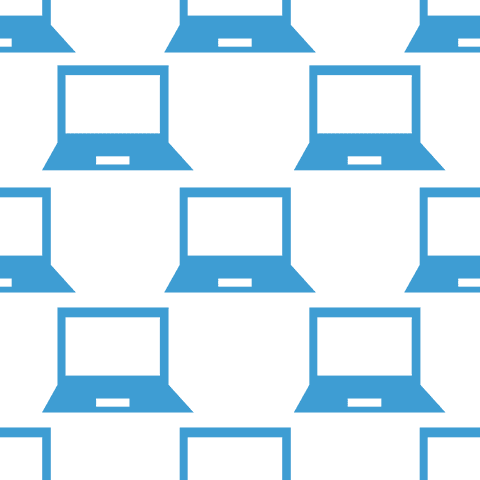 seamless repeated blue laptop pattern transparent background - Download Free Stock Videos Pikwizard.com