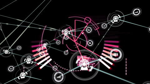 Digital Network Interfaces Highlight Global Data Connections