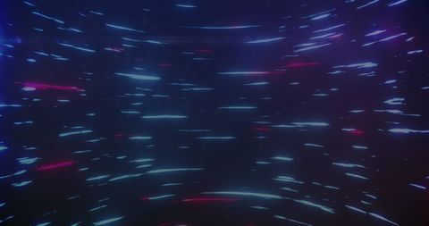 Dynamic Light Streaks in Futuristic Digital Space - Download Free Stock Images Pikwizard.com