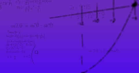 Mathematical Formulas on Purple Background Illustrating Scientific Concepts - Download Free Stock Images Pikwizard.com