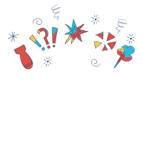 expletive and exclamation symbols on transparent background - Download Free Stock Videos Pikwizard.com