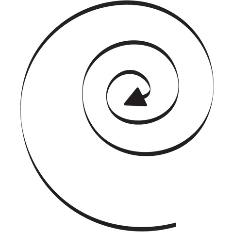 Abstract Black Spiral Arrow on Transparent Background - Download Free Stock Videos Pikwizard.com