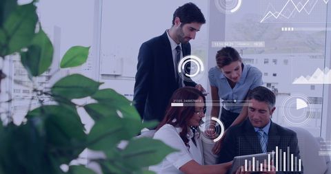 Financial Technology in Modern Business Meeting