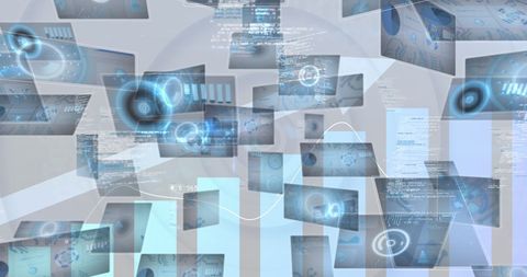 Futuristic Data Interfaces and Digital Analytics Concept - Download Free Stock Images Pikwizard.com