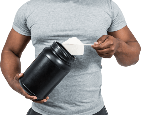 fit individual scooping protein powder from black jar transparent - Download Free Stock Videos Pikwizard.com