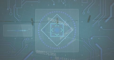 Futuristic Digital Interface with Data Technology Elements - Download Free Stock Images Pikwizard.com