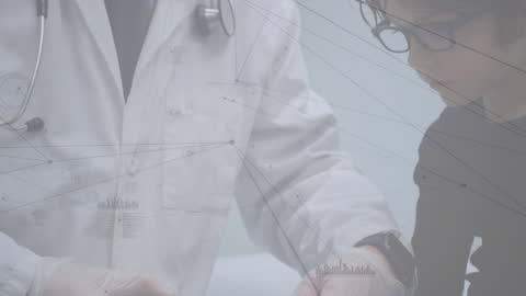 Abstract Health Care Analysis with Doctor and Child