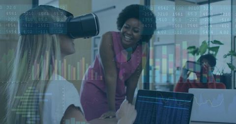 Virtual Reality Enhancing Data Collaboration in Modern Office Environment