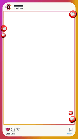 vibrant social media frame with gradient and transparent background - Download Free Stock Videos Pikwizard.com