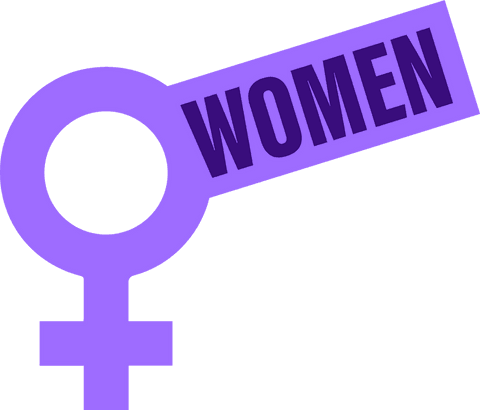purple female symbol with transparent women banner merging style - Download Free Stock Videos Pikwizard.com