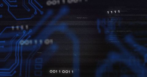 digital circuit design with binary data concepts - Download Free Stock Images Pikwizard.com