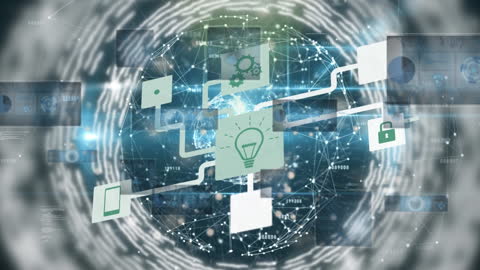 Network Data Processing and Security Concept