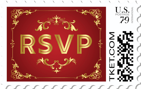 digital rsvp ticket design with qr code on transparent background - Download Free Stock Videos Pikwizard.com