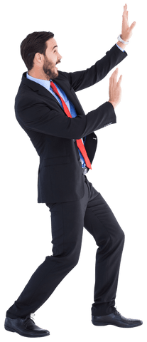 transparent human protecting himself in fear with elevated hands - Download Free Stock Videos Pikwizard.com