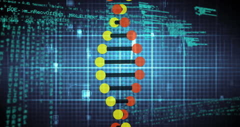 Digital DNA Chain with Data Processing Background