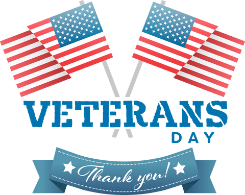 transparent veterans day celebration emblem with flags and thank you banner - Download Free Stock Videos Pikwizard.com