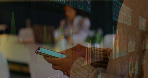 Digital Financial Analysis on Smartphone Interface - Download Free Stock Images Pikwizard.com