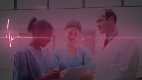 Medical Team Collaborative Discussion with ECG Simulation