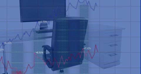 Stock Market Data Analysis in Technology Business Concept Office - Download Free Stock Images Pikwizard.com