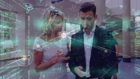 Business Professionals Exploring Virtual Reality Technology