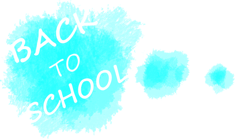 back to school text on transparent turquoise ink splash - Download Free Stock Videos Pikwizard.com
