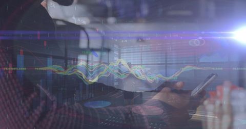 Global Finance Digital Communication with Smartphone Integration