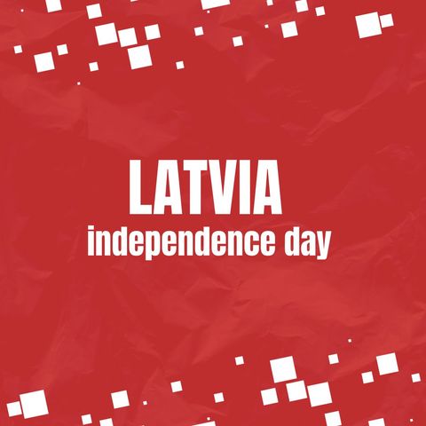 latvia independence day celebration with geometric theme - Download Free Stock Templates Pikwizard.com