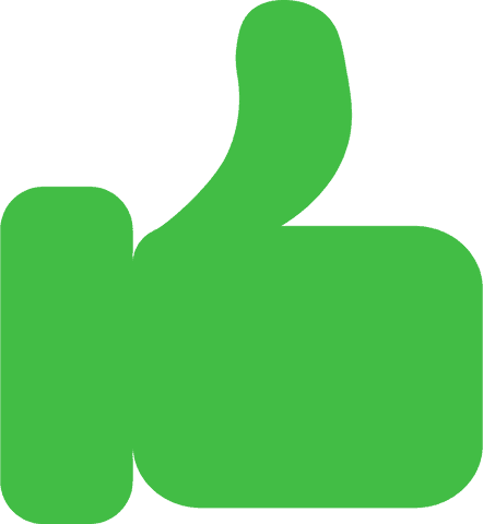 green thumbs up hand on transparent background - Download Free Stock Videos Pikwizard.com