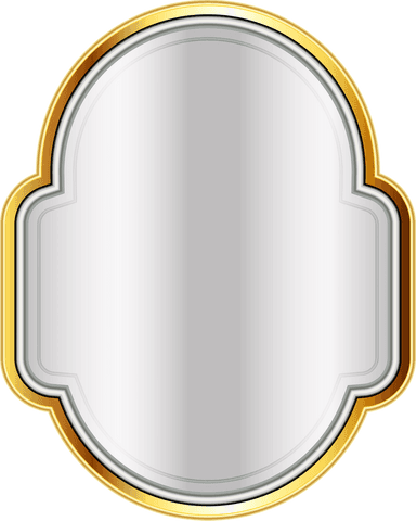Golden Badge Isolated with Transparent Background and Space for Text - Download Free Stock Videos Pikwizard.com