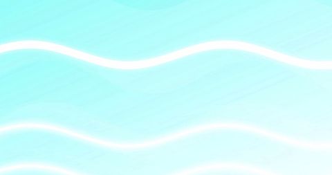 Abstract white wavy lines on subtle blue background