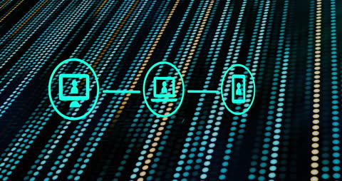 Digital Network Connections Over Data Flow