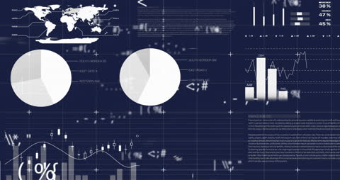 Dynamic Visualization of Global Financial Data Analysis