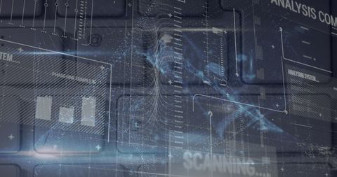 Abstract Network Connections on Technology Surface - Download Free Stock Images Pikwizard.com