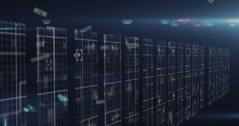Abstract Technology Data Processing Server Room - Download Free Stock Images Pikwizard.com
