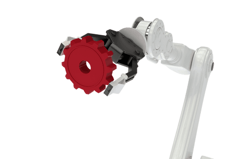 hydraulic robotic arm holding transparent red gear industrial - Download Free Stock Videos Pikwizard.com