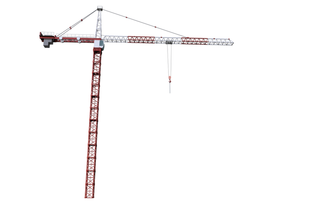 Detailed Transparent Construction Crane Vector Illustration - Download Free Stock Videos Pikwizard.com