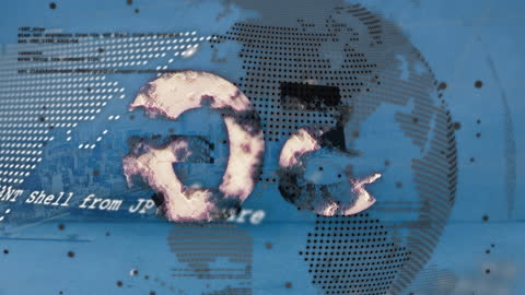 5G Network Code and Technology Overlaid on Cityscape