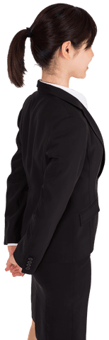Transparent PNG of Asian Businesswoman in Professional Attire