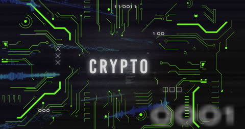 Cryptocurrency Technology Pattern Digital Background