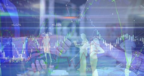 Digital Financial Transactions in Global Business Environment - Download Free Stock Images Pikwizard.com
