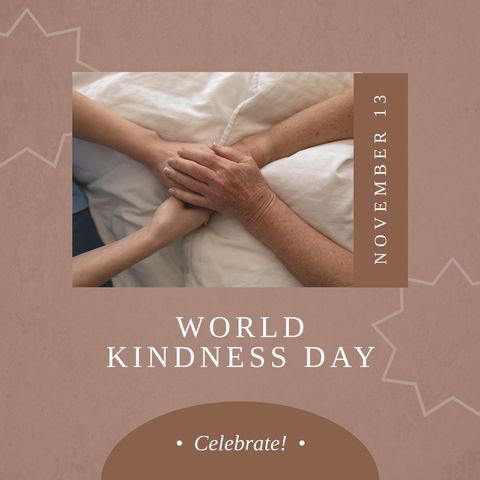 world kindness day celebration with young and senior hands - Download Free Stock Templates Pikwizard.com