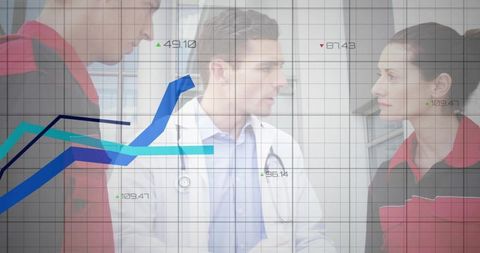 Healthcare Professionals Reviewing Clinical Data Insights