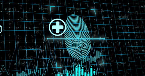 Analyzing Digital Fingerprint in Futuristic Data Interface