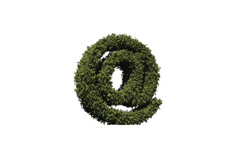 transparent green email icon with grass texture - Download Free Stock Videos Pikwizard.com