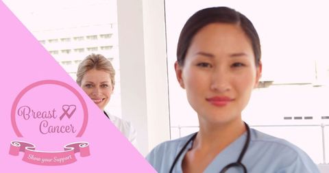 Breast Cancer Awareness Featuring Empowering Female Doctors
