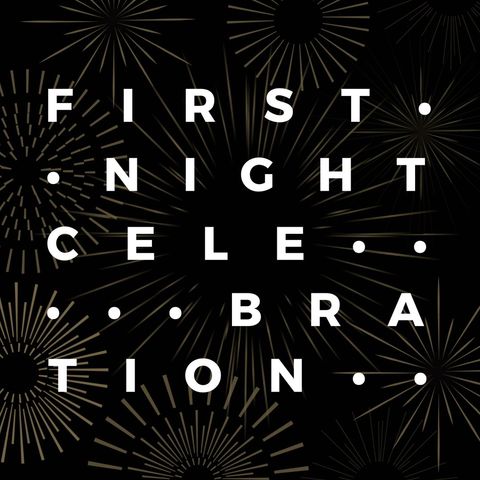 first night celebration with festive fireworks display - Download Free Stock Templates Pikwizard.com