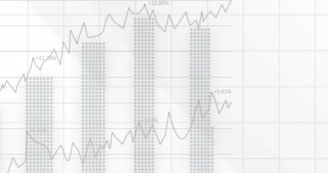 Abstract Global Network with Dynamic Graphs - Download Free Stock Images Pikwizard.com